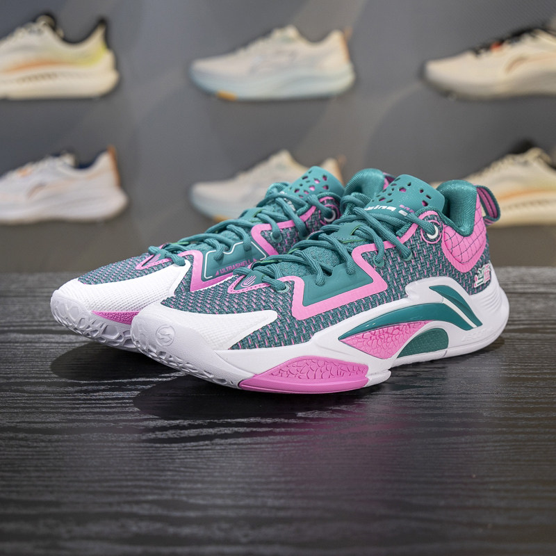 李宁反伍追猎1篮球鞋男2025新款反光轻量高回弹耐磨外场鞋ABFV023