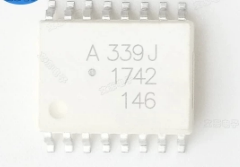 A339J DESAT检测故障和UVLO状态反馈功能的双输出门驱动光耦芯片