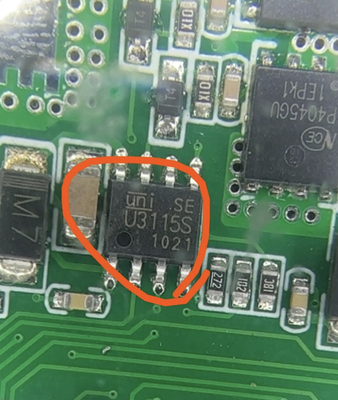 U3115S 汽车电脑板栅极驱动器芯片 贴片八脚