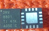 DRV8801RTYR 电机驱动控制芯片 8801 DRV8801 QFN16 进口全新