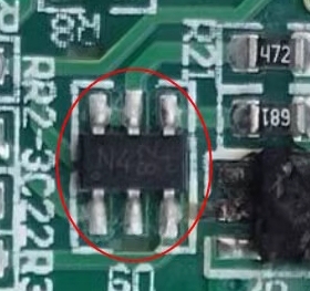 N4 N4t 奔驰221鼓风机电脑板贴片6脚管 全新 BC817DPN 进口