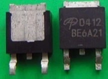 AOD412 D412 25A 20V 贴片TO252 N沟道 MOS管场效应管