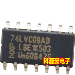 74LVC08AD 贴片SOIC-14 四路2输入与门 逻辑芯片