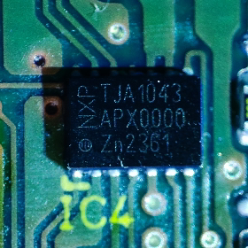 TJA1043 汽车电脑板can通讯芯片 QFN
