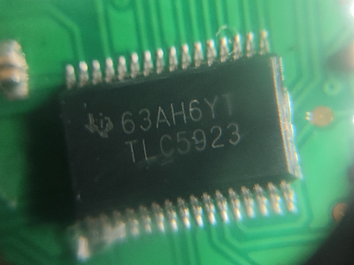 TLC5923汽车电脑板芯片全新