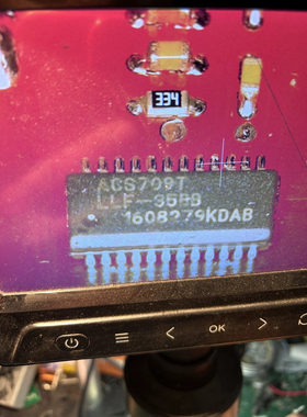 ACS709T ACS709TLLF-35BB 福田长安跨越王方向机电脑传感器芯片