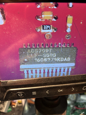 ACS709T ACS709TLLF-35BB 福田长安跨越王方向机电脑传感器芯片