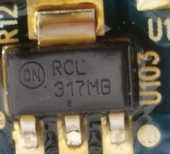 317M 317MB 小鹏g3江淮新能源DCDC充电机电脑板电源稳压管SOT223