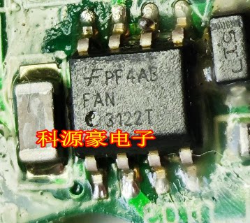 FAN3122T 新能源汽车高速低侧栅极驱动器芯片 贴片八脚