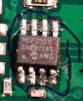 MCP2551-I/SN 汽车电脑板can通讯芯片 贴片八脚