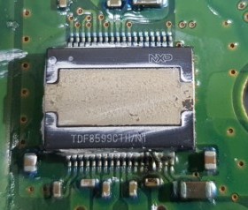 TDF8599CTH/N1 汽车电脑板芯片 拆车件