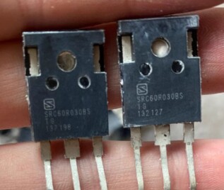 SRC60R030FB 新能源充电机场效应MOS管进口拆机测量好