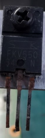 FKV550插脚三极管测试好