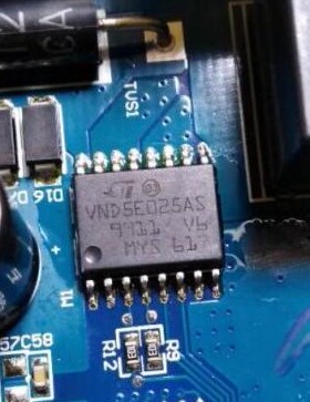 VND5E025AS 汽车电脑板转向灯驱动IC芯片模块