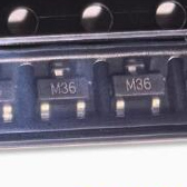 M36 汽车电脑板ESD TVS静电保护二极管SOT23 3脚
