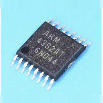 AK4382AT AKM4382AT 4382AT DAC解码芯片 贴片16脚全新可直拍