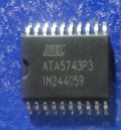 ATA5743P3 适用奥迪A4LQ5 J393模块遥控器功能故障无智能易损芯片