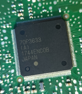 70F3633 UPD70F3633 汽车电脑板CPU芯片 空白无数据