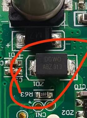 DOWO D0W0 5BFP 汽车电脑板36V大功率TVS保护二极管