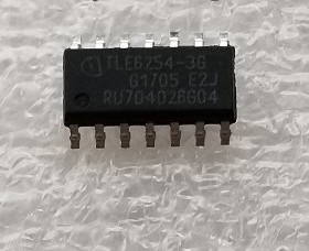 TLE6254-3G 汽车驱动器,接收器,收发器-接口芯片 SOP14 全新