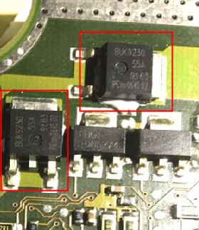 BUK9230-55A 汽车电脑板进口IC芯片 TO252贴片三极管 现货