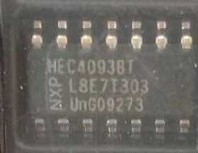 全新 进口 HEC4093BT 贴片SOP14脚 栅极 逆变器芯片
