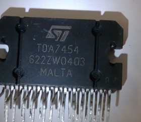 TDA7454 ZIP25 汽车音响功放IC 现货