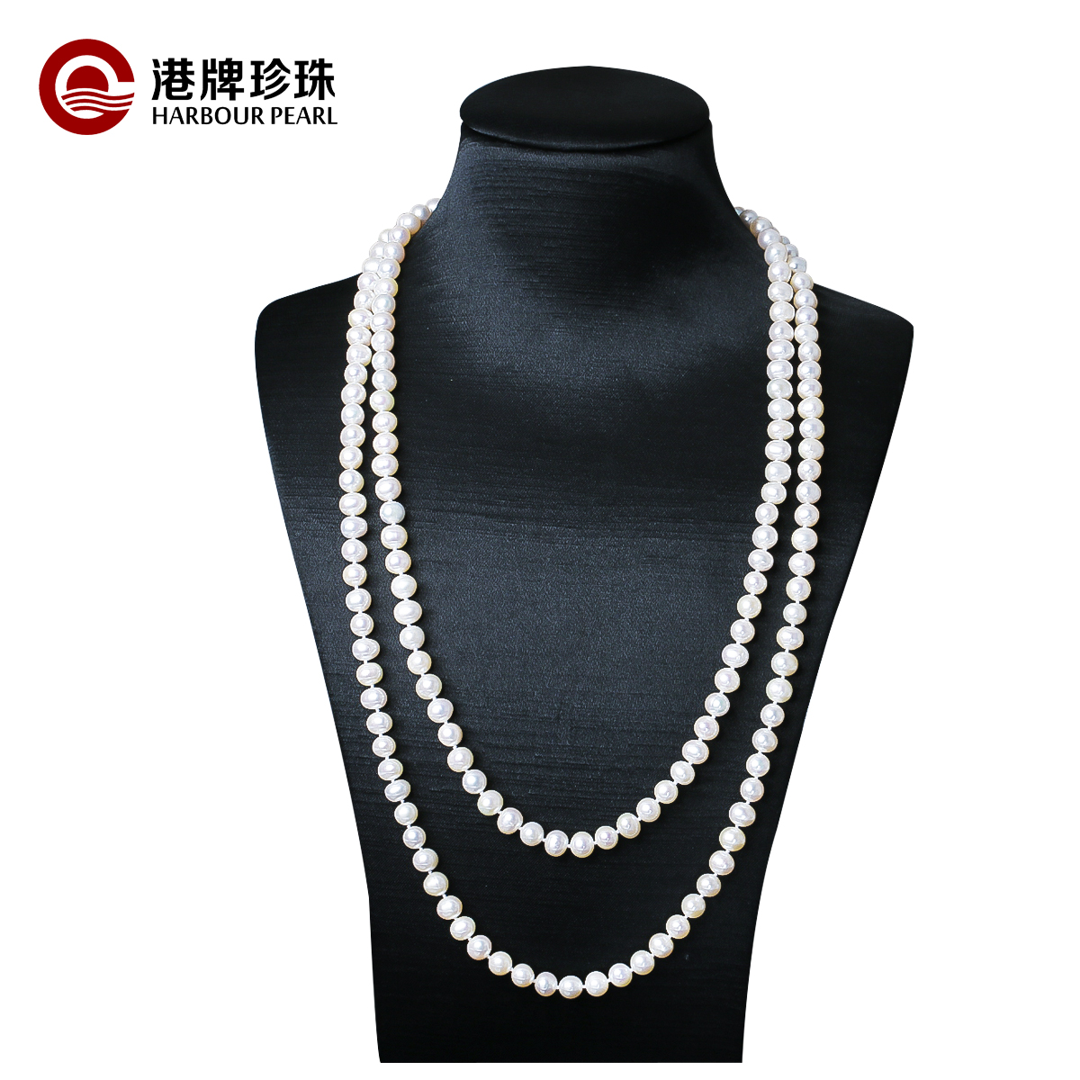 港牌珍珠 520时尚淡水珍珠毛衣链项链挂饰百搭白领送妈妈包邮中秋