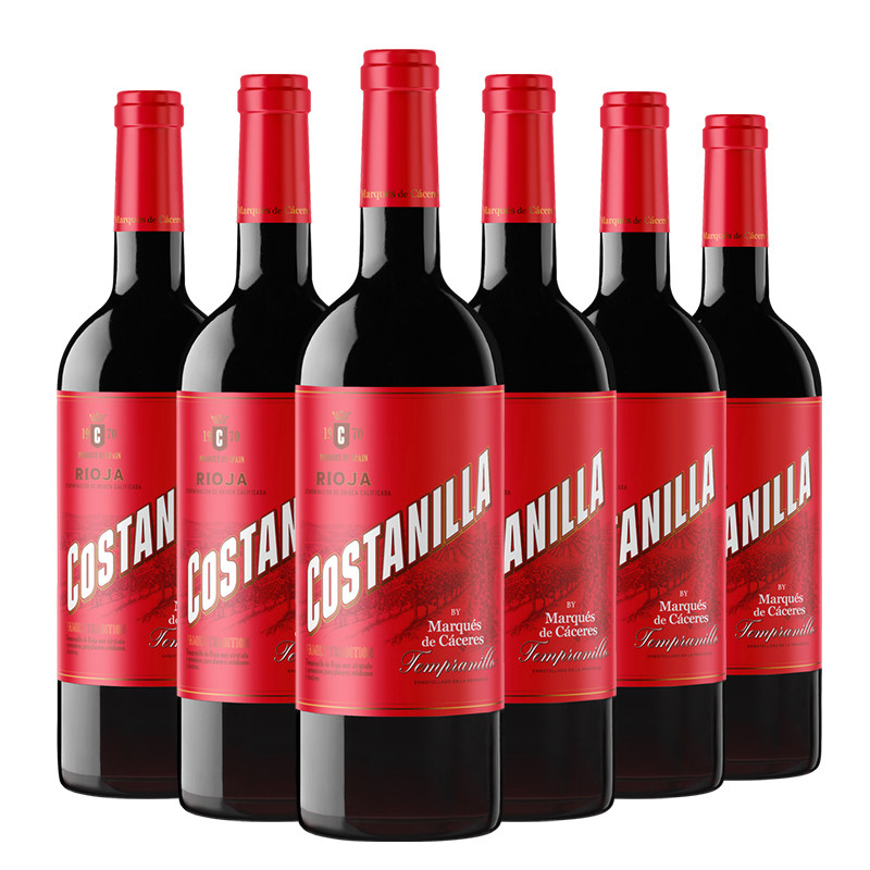 西班牙原瓶原装进口丹魄干红葡萄酒