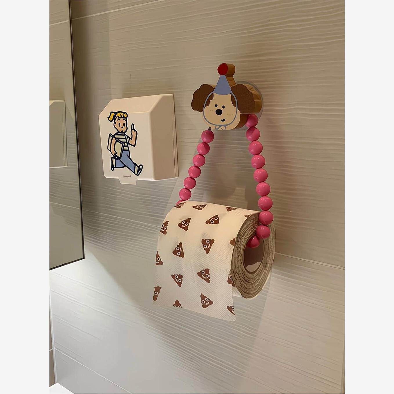 便便印花卷纸卫生间印花卷纸可爱家用厕纸有芯卷纸卷筒纸餐巾纸