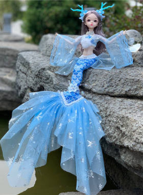 美人鱼汉服芭比娃娃女孩玩偶玩具