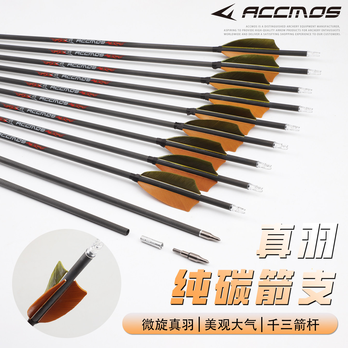 真羽3度旋转美猎碳箭精选