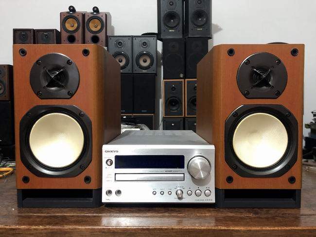 二手原装进口ONKYO/安桥CR-515高级组合音响/60年纪念版