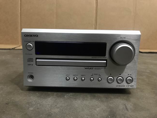 二手原装安桥/ONKYO CR 325 组合音响主机 桌面功放/CD