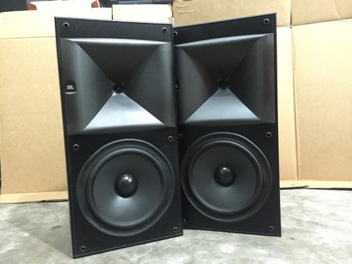 jbl二手发烧8寸书架音箱
