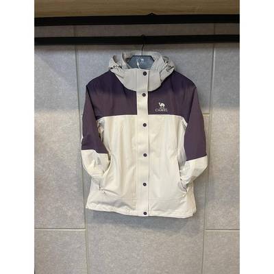 2025年秋冬新款商场同款女款三合一拼色冲锋衣抓绒内胆H25AA18196