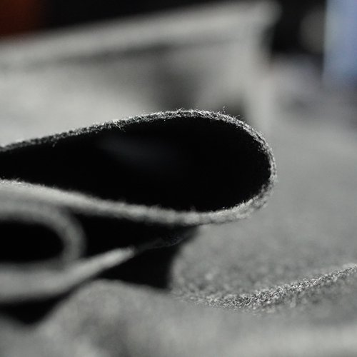 4号灰色斜纹精纺羊绒460g/3m