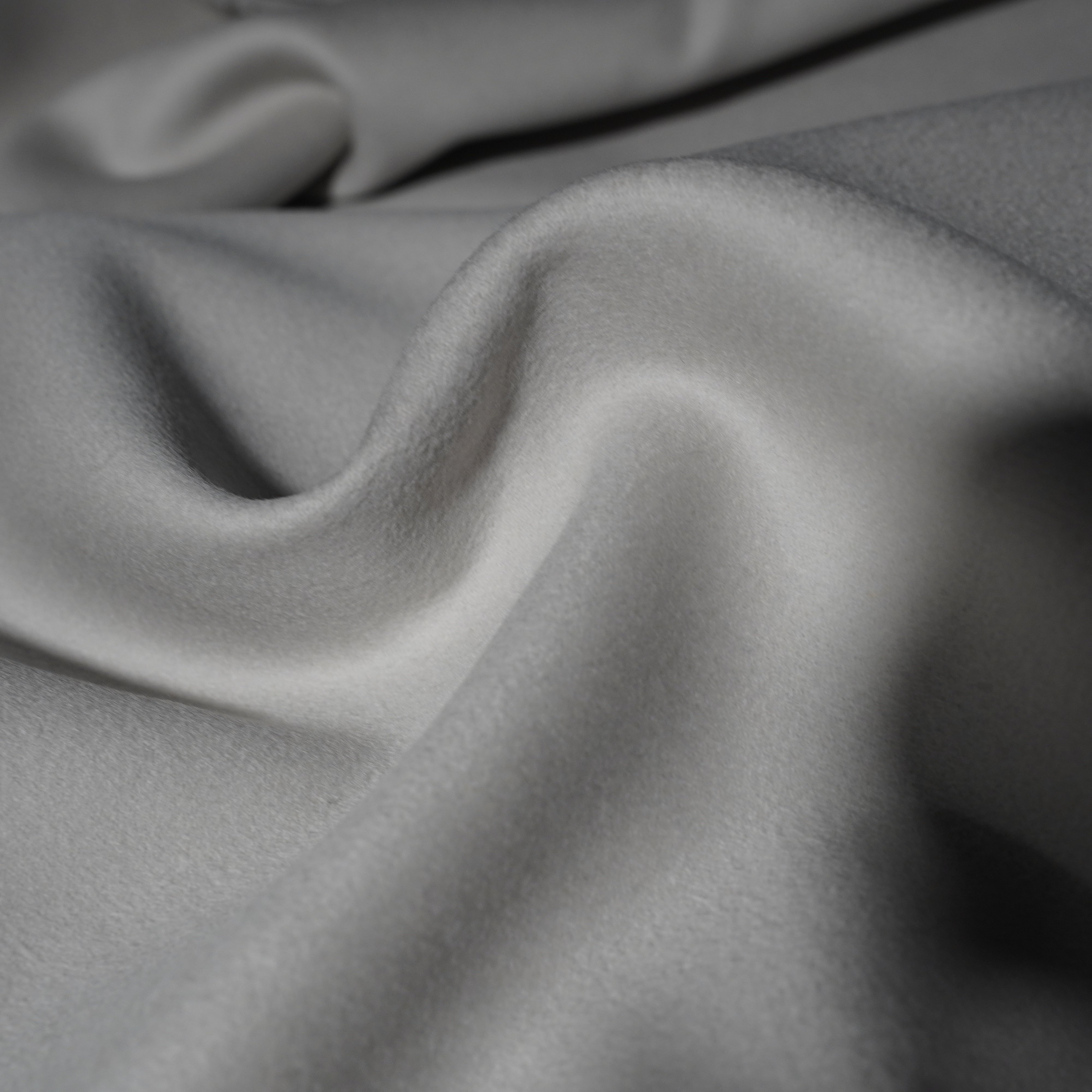 浅灰双面羊绒10%羊绒90%羊毛