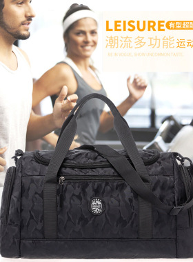 Men Gym Bags For Fitness Training Outdoor Travel Sport Bag M
