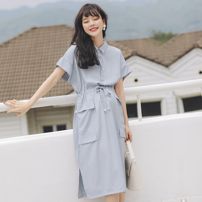 洋气网红孕妇装夏装孕妇连衣裙夏天裙子潮妈个性2020孕妇裙女韩版