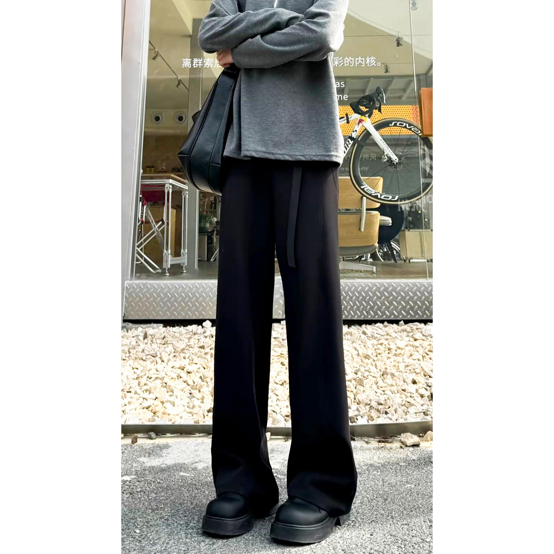 得物品质2025美式高级感ins修身休闲西裤A107-CK2556-特P30,男装西裤,电商A107