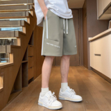 直播品质A107-DK6007-特P30菠萝格:93.1%聚酯纤维6.9%氨纶短裤，男装牛仔裤，电商A107