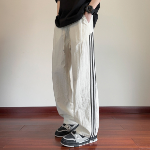 CK2510 2025春季 直筒休闲显高长裤 上新 特P35 潮流百搭ins美式