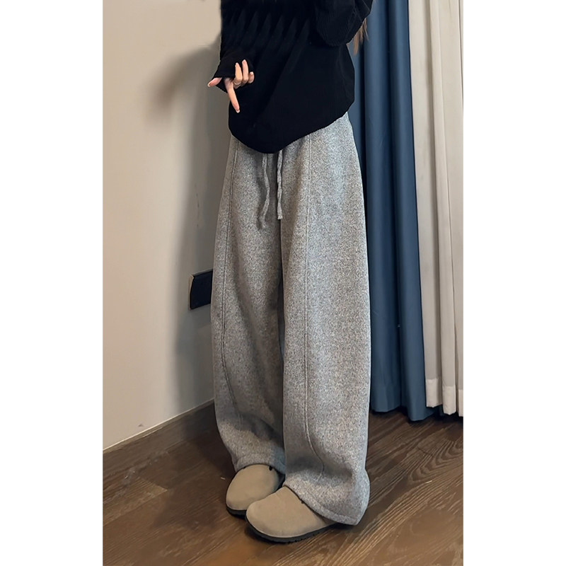 抖音大重磅460克慵懒风云朵弯刀裤CK26105-特P40加绒45，男装卫衣，电商A107