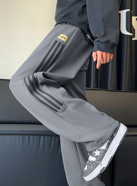 2024 秋季新款 【菠萝格】直筒大码美式条纹长裤 CK98015-特P35