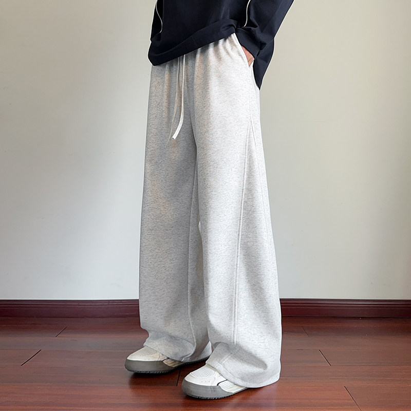 含棉量60%现货5万件华棉加绒卫裤美式长裤CK25777-特P24加绒30,男装休闲裤,电商A107