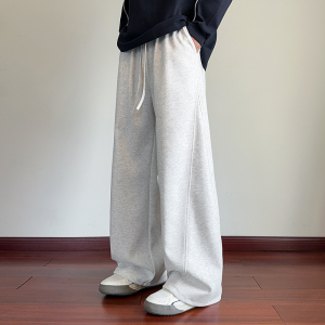 含棉量60% 现货5万件 华棉加绒卫裤美式长裤 CK25777-特P24加绒30图片