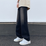 美式高街牛仔裤男女秋冬水洗宽松修身直筒长裤A107-H807-特P30，男装牛仔裤，电商A107