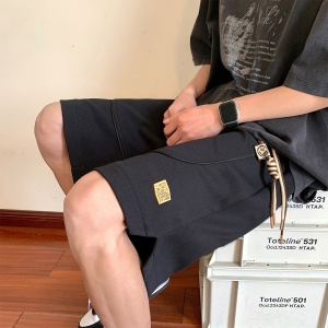 抖音品质 A107-K23807-特P25 菠萝格:93%聚酯纤维7%氨纶 短裤图片