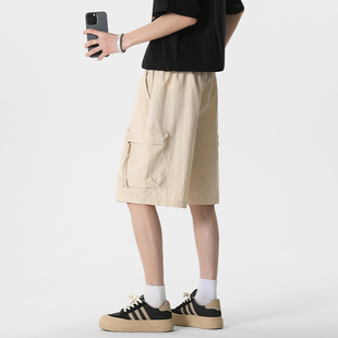 DK2505 得物品质 A107 宽松百搭短裤 特P30 冰感透气休闲男夏季